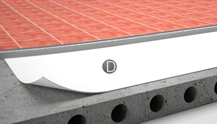  применение изоляции Мегаспан D при монтаже пола на бетонном основании 